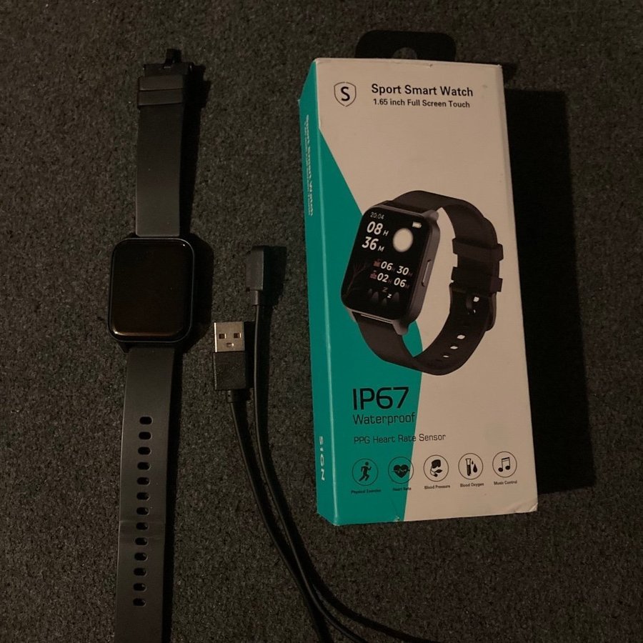 Sport Watch med IP67 Vattentät