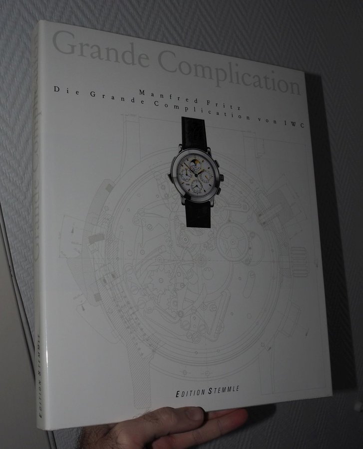 Die Grande Complication von IWC Schweiz Klocka Klockor Bok