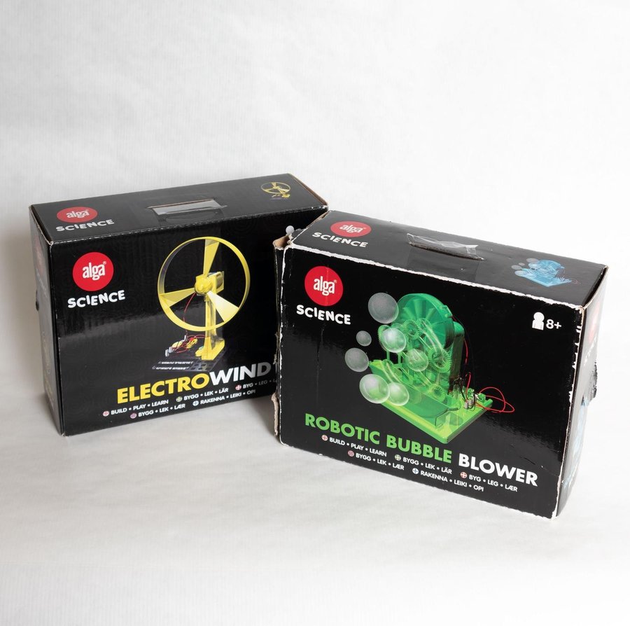 ALGA SCIENCE ROBOTIC BUBBLE BLOWER (KOMPLETT)  ELECTRO WIND (EJ KOMPLETT)