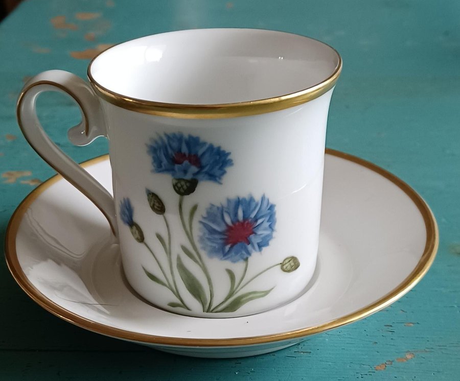 SVENSKA LANDSKAPSBLOMMORBLÅKLINT ÖSTERGÖTLAND KAFFEKOPP BAVARIA