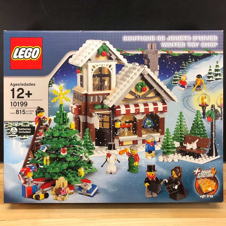 LEGO 10199 Exclusive / Jul "Winter Toy Shop" - från 2009 oöppnad / förseglad!