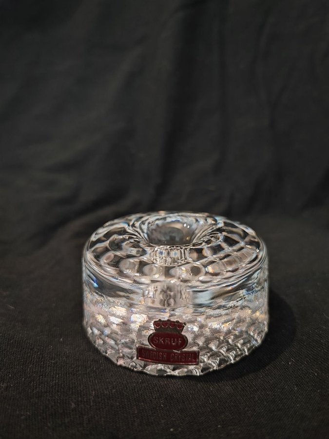 Skruf ljusstake Swedish Crystal