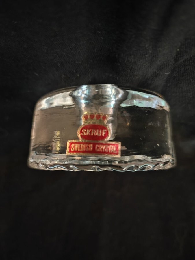 Skruf ljusstake Swedish Crystal