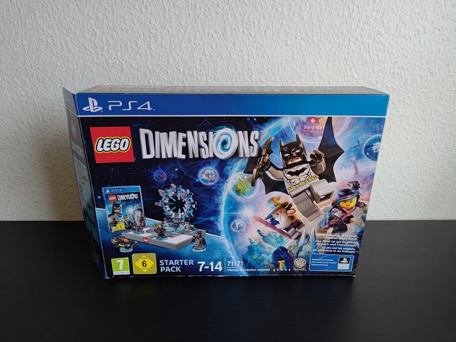 LEGO 71171 Dimensions Starter Pack för PS4 / PS5 *OANVÄNT*