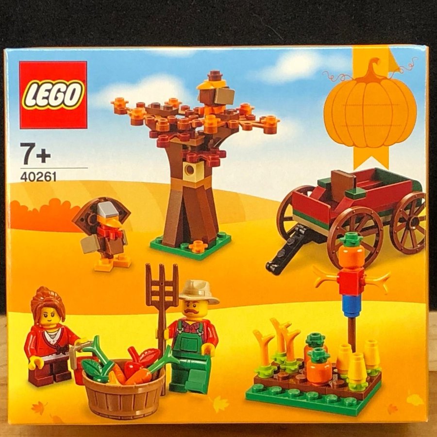 LEGO Seasonal 40261 "Thanksgiving Harvest" - från 2017 oöppnad!