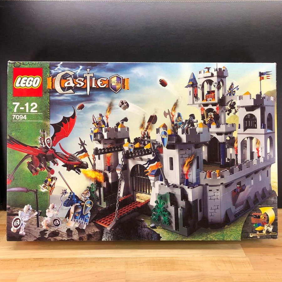 LEGO 7094 Castle "King Castle Siege" - raritet från 2007 oöppnad / förseglad!