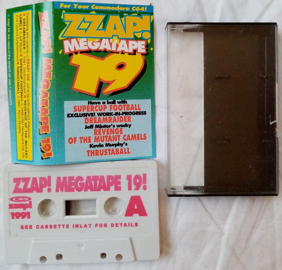 Zzap! Megatape 19 (Zzap! 64 - Newsfield Publications - Europress) - Commodore 64