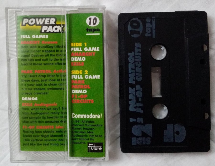 Commdore Format Power Pack - Tape [10] Future Publishing - Commodore 64/C64