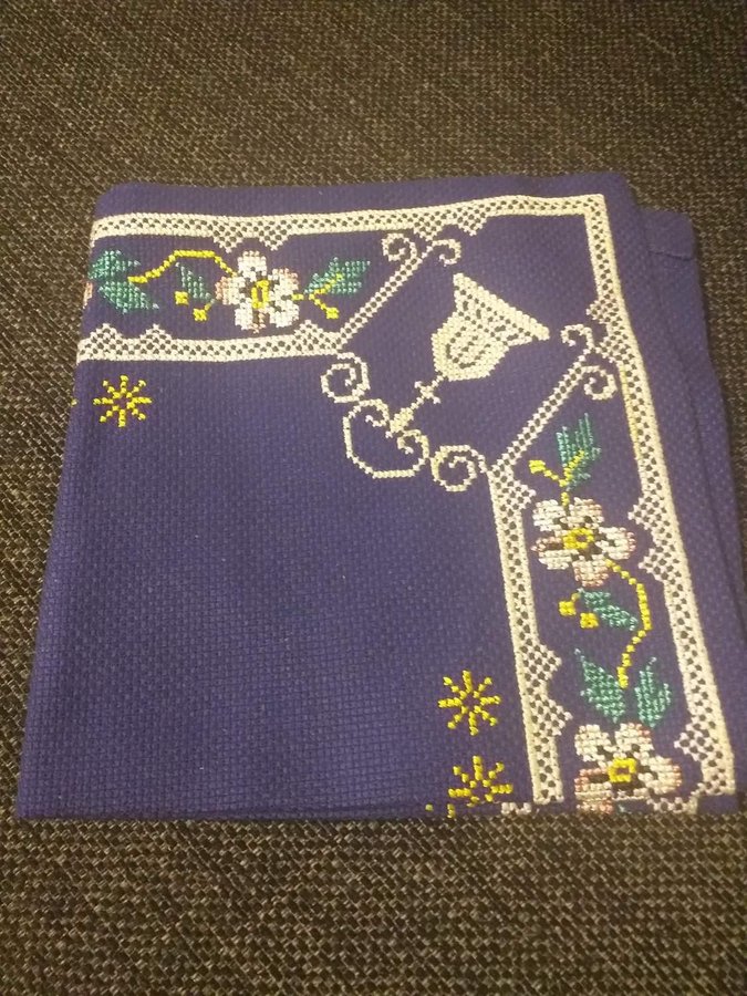 Jättefin Julduk hand broderat i konstigt !