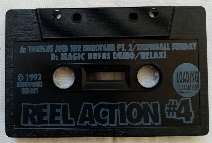 Reel Action #4 (Commodore Force - Europress Impact) - Commodore 64/C64