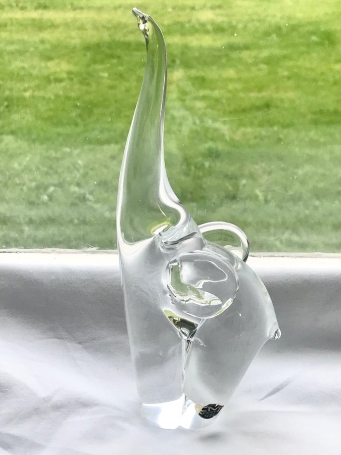 FM Ronneby - Elefant - Konstglas