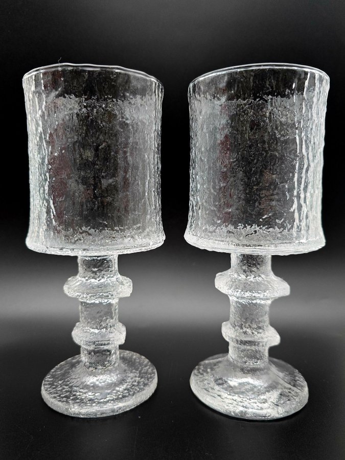 Iittala Senator / Festivo Ölglas design Timo Sarpaneva Öl Glas