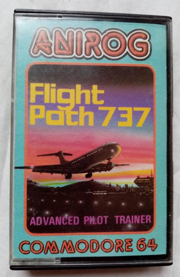 Flight Path 737 (Anirog) - Commodore 64/C64 Spel