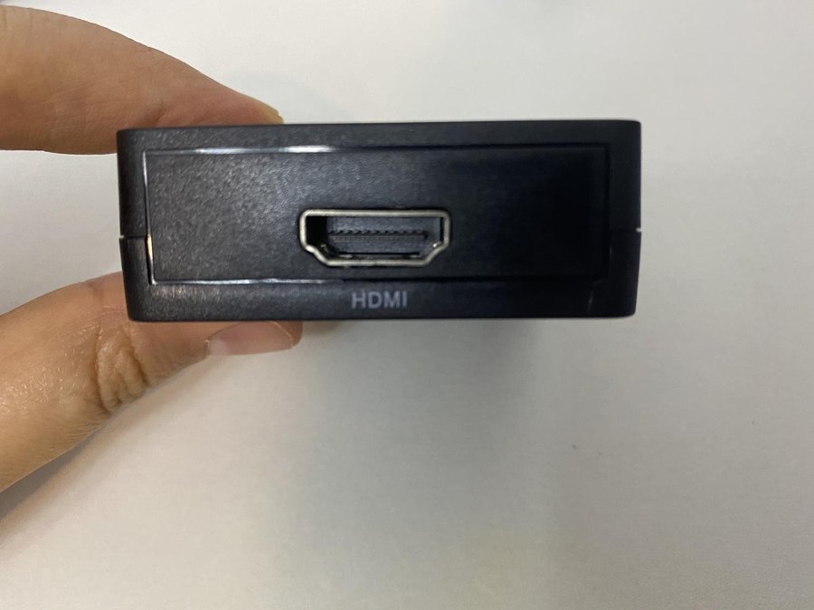 1080P HDMI Till AV Converter för PC Laptop HDTV DVD