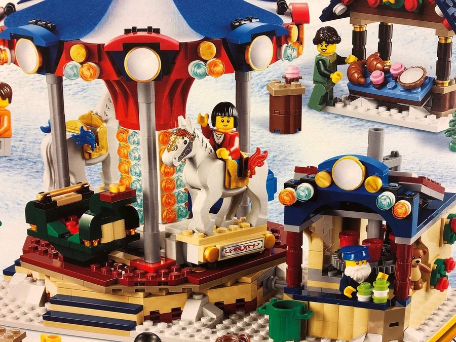 LEGO 10235 Exclusive / Jul "Vintermarknad" - från 2013 oöppnad / förseglad!