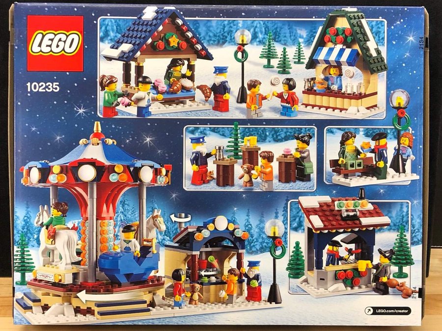 LEGO 10235 Exclusive / Jul "Vintermarknad" - från 2013 oöppnad / förseglad!