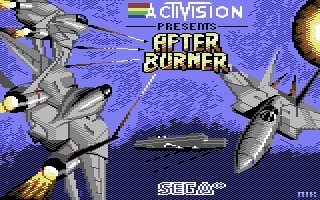 Commodore 64 C64 [DISK]: AFTER BURNER