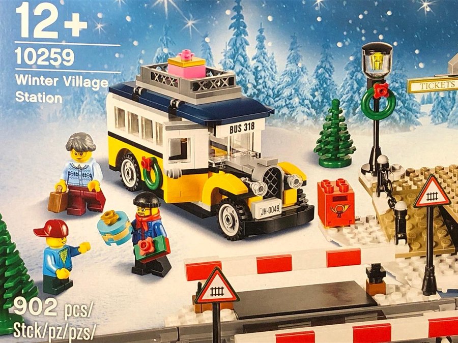LEGO 10259 Exclusive / Jul "Vinterstation" - raritet från 2017 oöppnad!