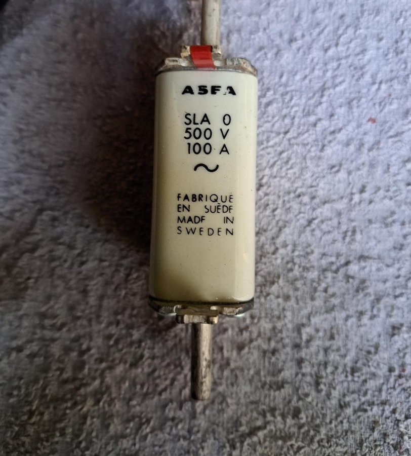 ASEA Knivsäkring SLA 0 500V 100A