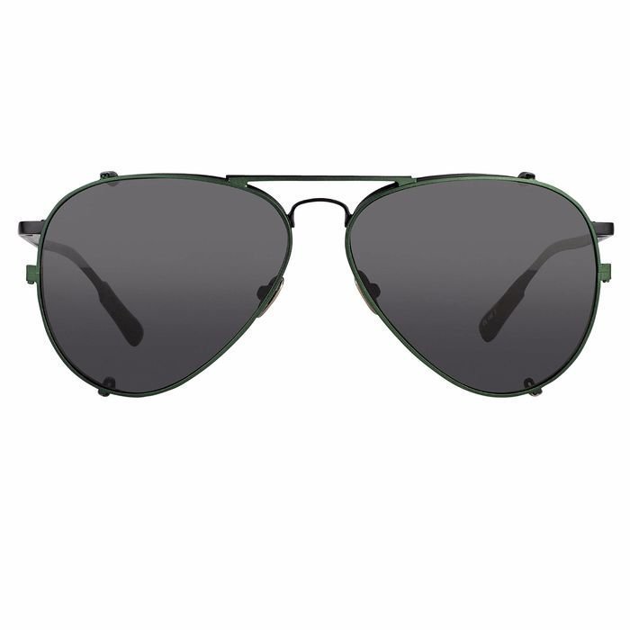 Kris Van Assche - Green and Grey - Sunglasses