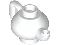 White Minifigure Utensil Teapot - LEGO - 23986