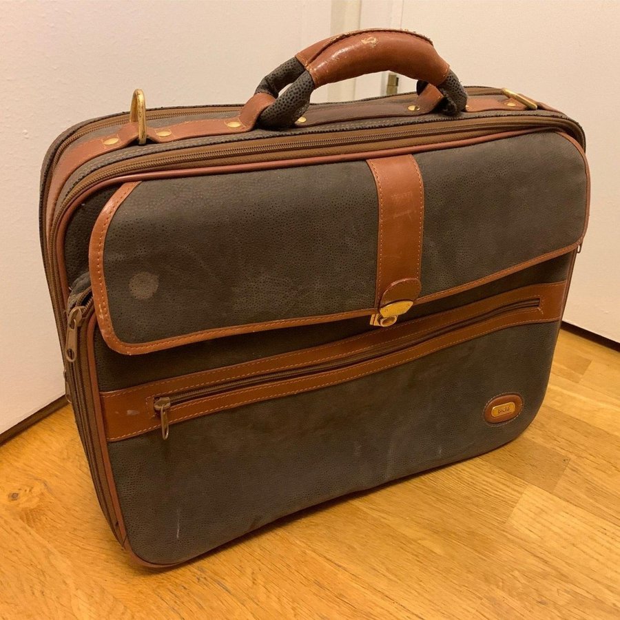 Biela Väska Portfölj Business Travel Bag Case Portfolio