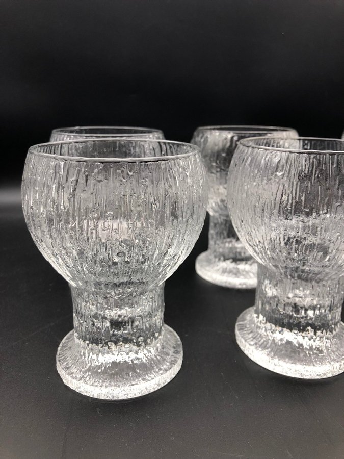 4 st Iittala vinglas Kekkerit Finland