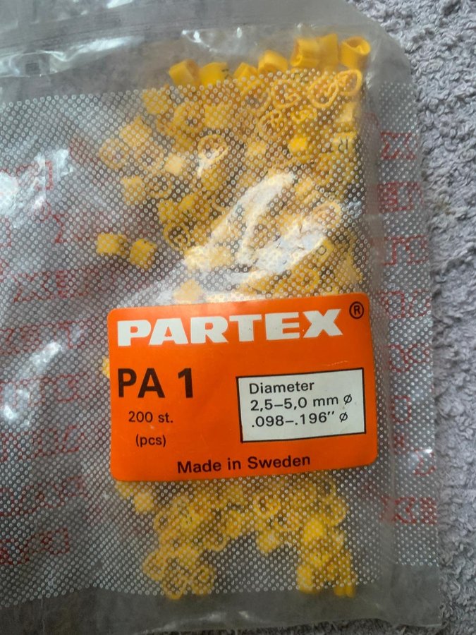 Partex PA1 25-5mm - 200st