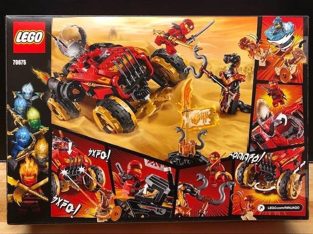 LEGO Ninjago 70675 "Katana 4x4" - från 2019 oöppnad / förseglad!!