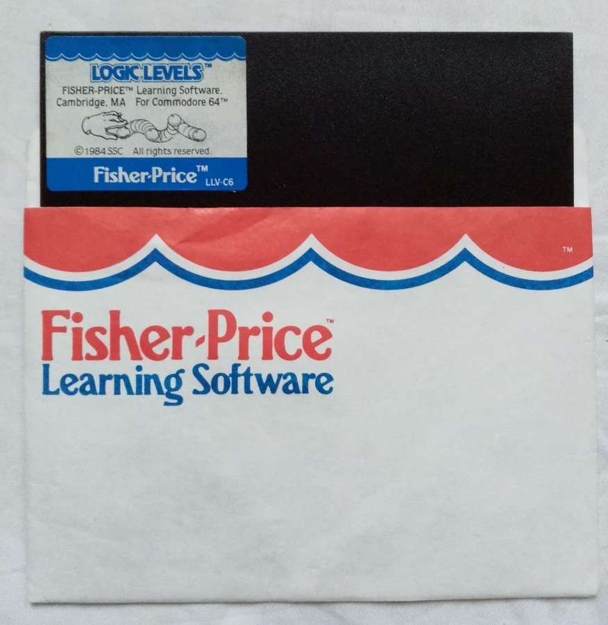 Logic Levels (Fisher-Price) - Disk - Commodore 64/C64 Spel