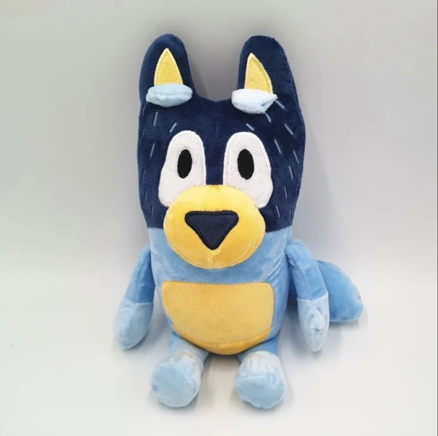 Bluey Father Plush Toy Soft Sheepdog Stuffed Anime Cute Figure