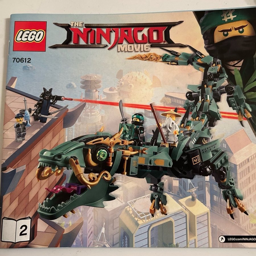 LEGO Ninjago Movie 70612 - Green Ninja Mech Dragon