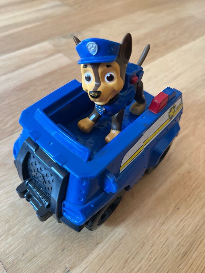 Paw Patrol Chase bil med figur