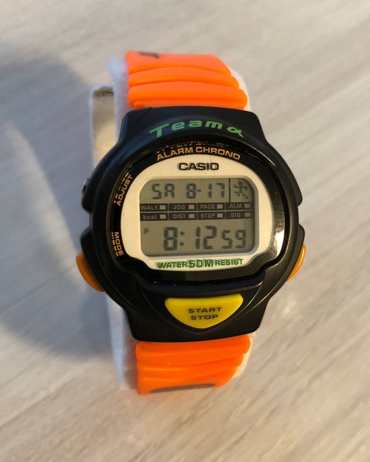 Casio Team G Alarm Chrono Digital Klocka