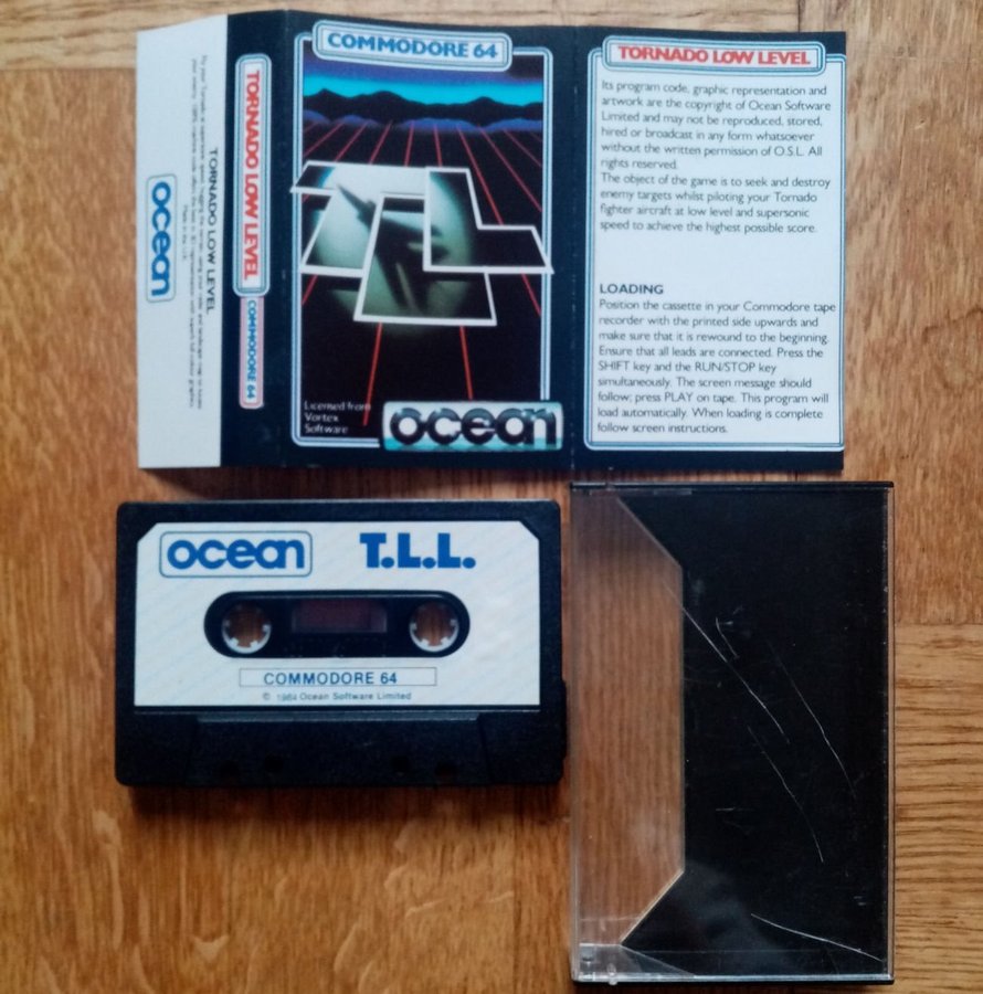 TLL - Tornado Low Level (Ocean Software) - Commodore 64 / C64 Spel