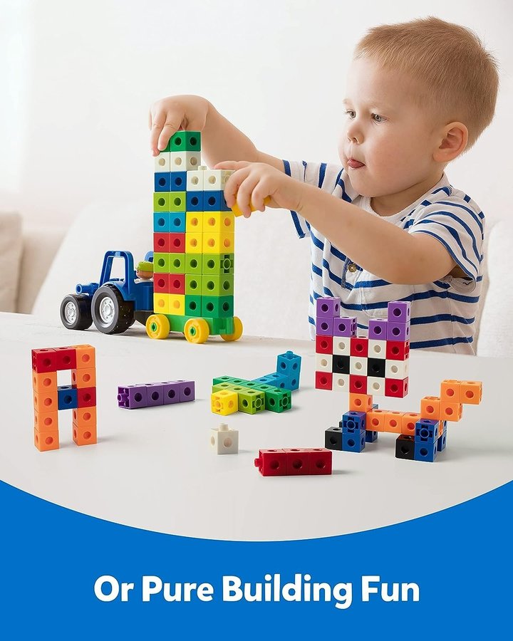 NYTT Math Cubes | Matematisk manipulation | 15 ark/100 kuber | Ordpris 289kr