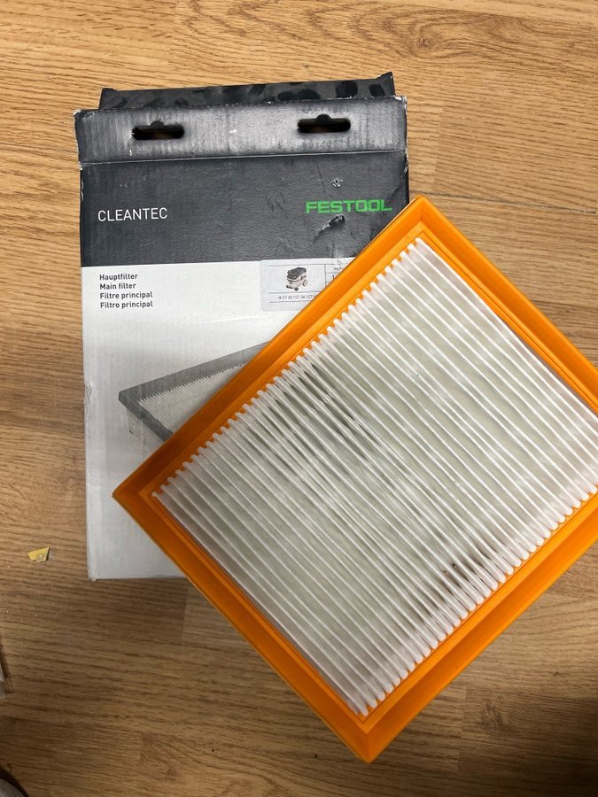 Festool filter hauptfilter ct 26 ct36 ct 48 nytt cleantec