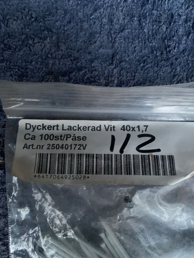 Dyckert vit 40x17 1000/ nts 01925040172v - 1/2 frp