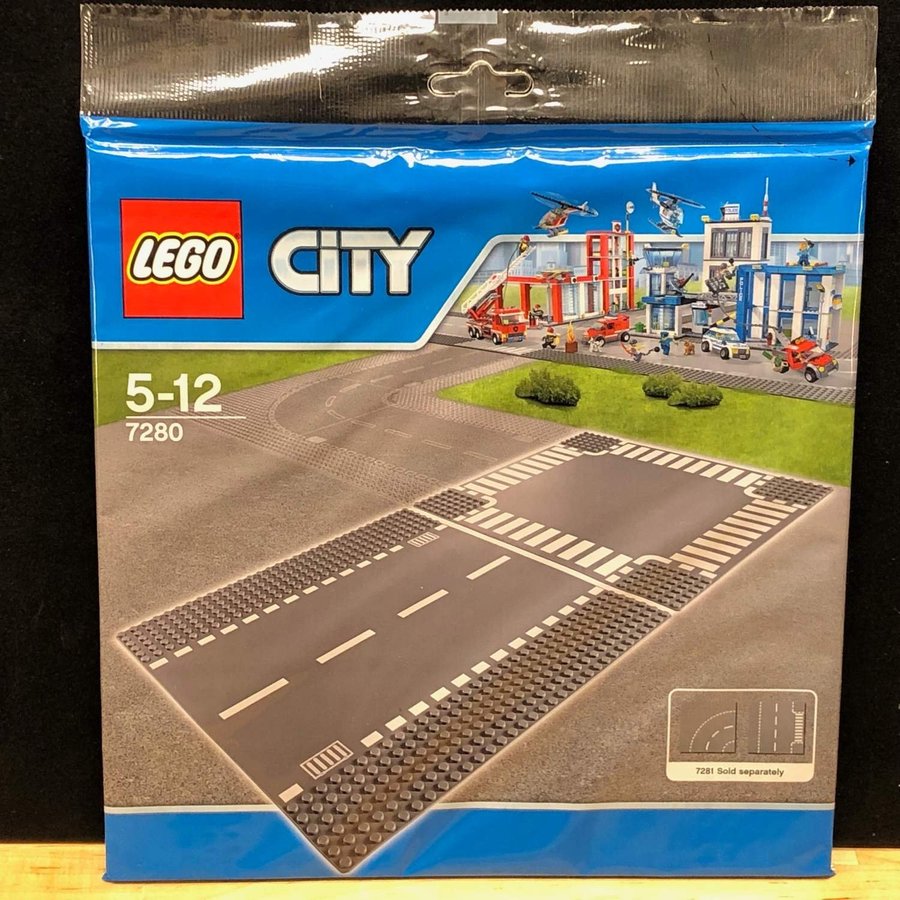 LEGO City 7280 "Rak väg och korsning" - från 2005 oöppnad!