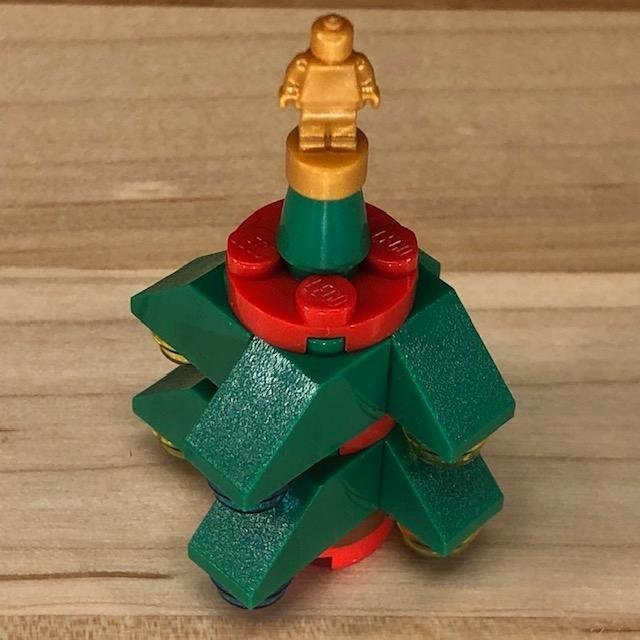 LEGO Julkalender / Jul delar  tillbehör "julgran" - begagnad i nyskick!