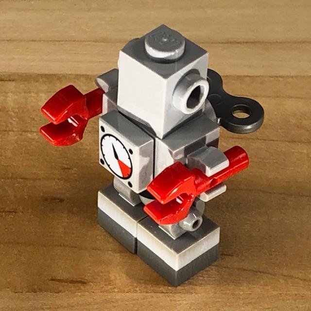 LEGO Julkalender / Jul delar  tillbehör "robot" begagnad i nyskick!