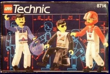 LEGO Technic 8714 "The LEGO Technic Guys" raritet från 1993 oöppnad /förseglad!