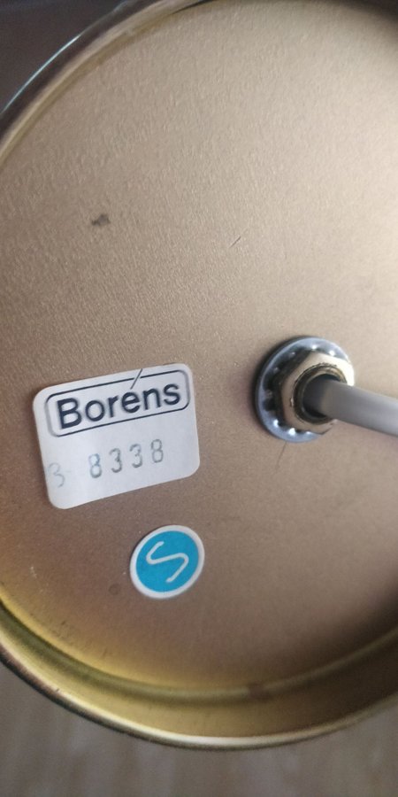 Borens Bordslampa Mässing