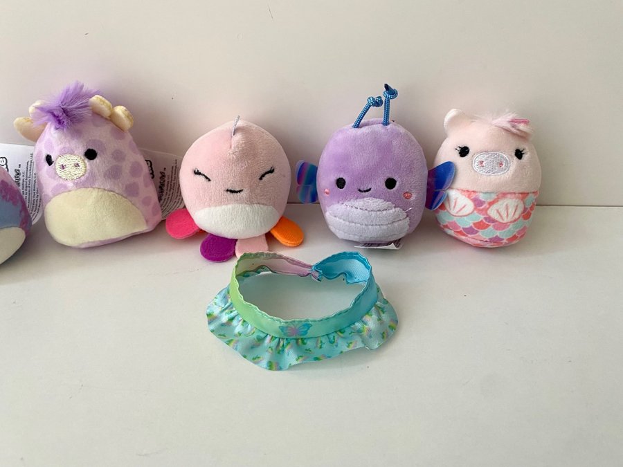 5 st Squishville / mini Squishmallows figurer