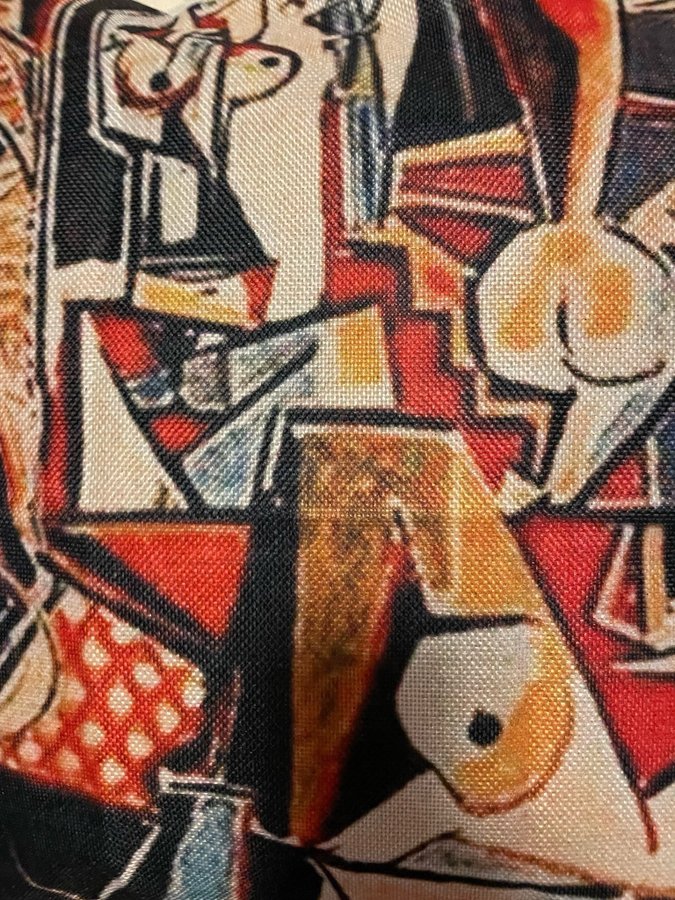 Picasso - Prydnadskuddefodral efter Picasso klassiskt motiv