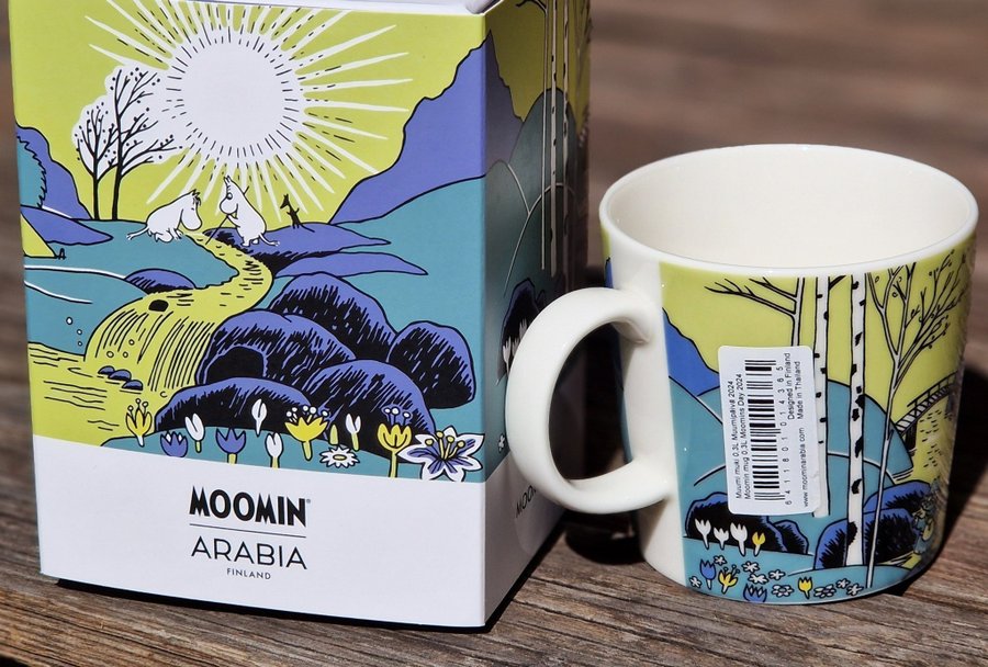 Muminmugg,Moomin mugg Arabia 2024