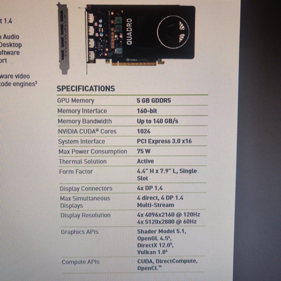 Nvidia Quadro P2000