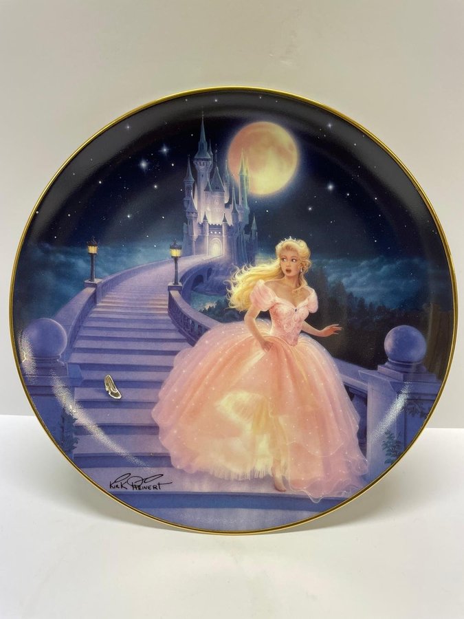 The Magic Of Cinderella Samlartallrik i begränsad upplaga av Franklin Mint