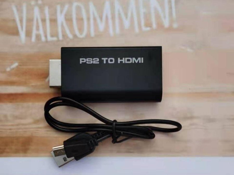 Playstation 2 till HDMI adapter - Snabb frakt