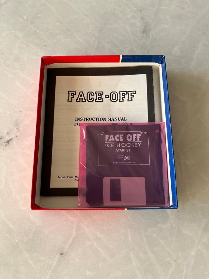 Atari ST - Face-Off Ice Hockey (Original)